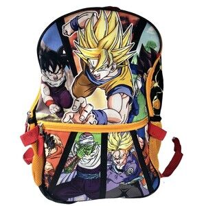 Dragon Ball Z Bioworld  Colorful 17" Anime Backpack